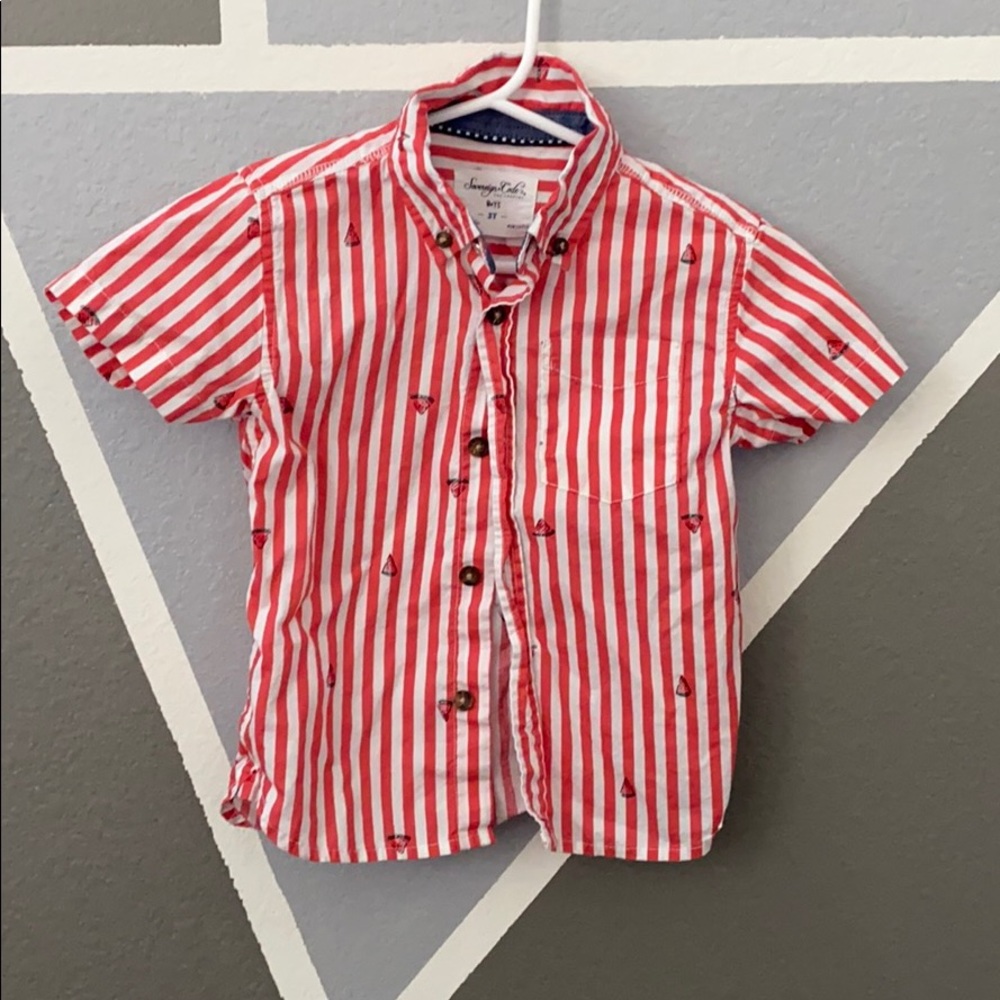 Watermelon Button down